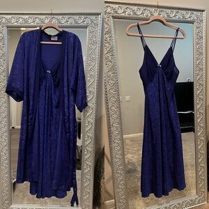 VINTAGE Feather Bed Intimate Robe and Gown